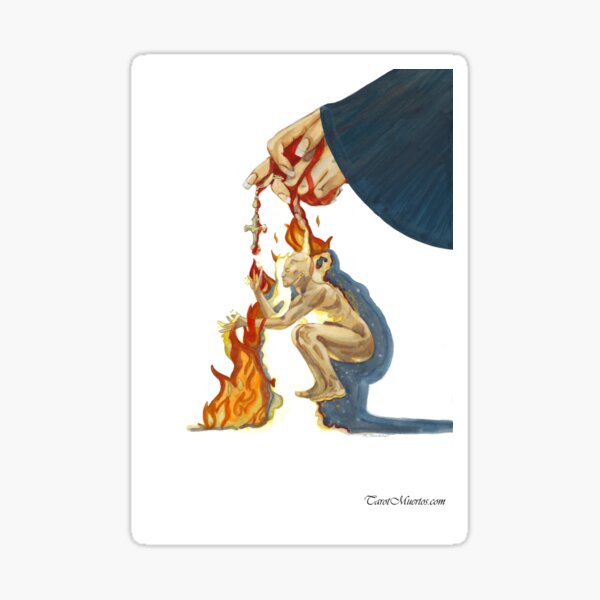 Item preview, The Magician - El Mago designed and sold by tarotmuertos.