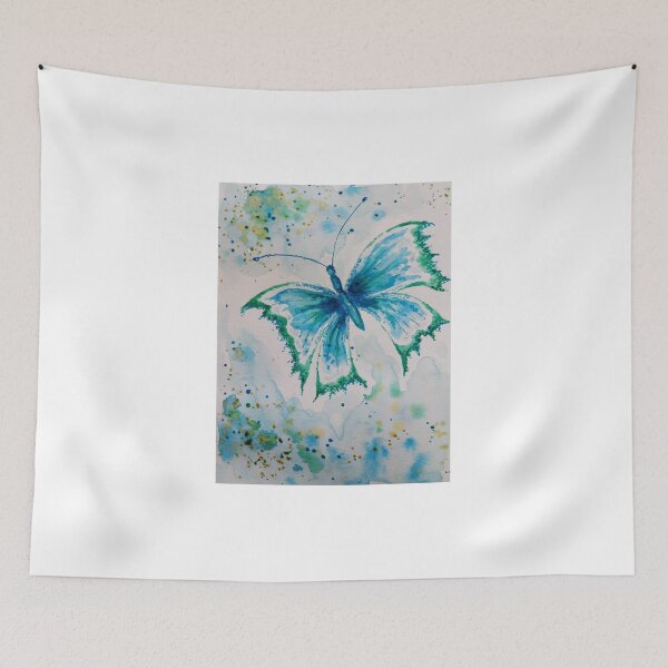 Item preview, Watercolour Blue Butterfly designed and sold by ScaleDesigns.