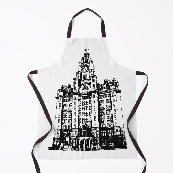 Item preview, Liverpool Liver Building Vector designed and sold by tribbledesign.