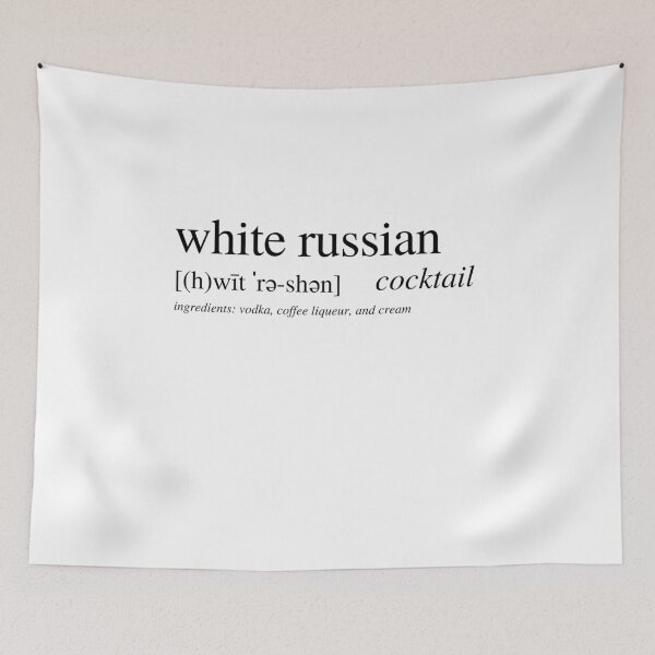Item preview, White Russian cocktail designed and sold by ALushLifeManual.