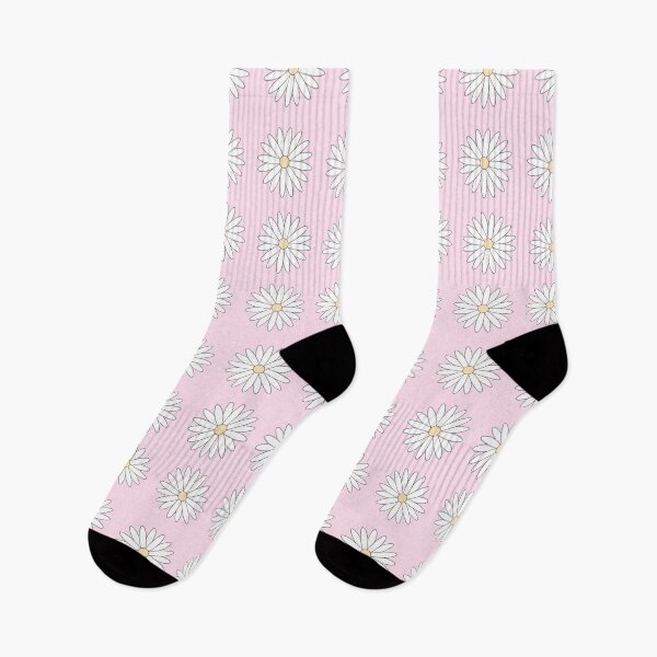 Item preview, Daisy flowers pink background designed and sold by Pastel-PaletteD.