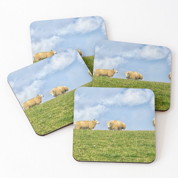 Item preview, Sheep on dike designed and sold by Photopat.