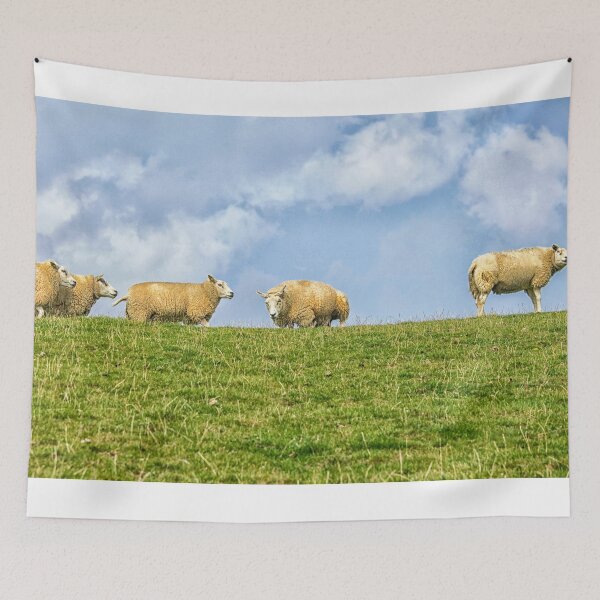 Item preview, Sheep on dike designed and sold by Photopat.