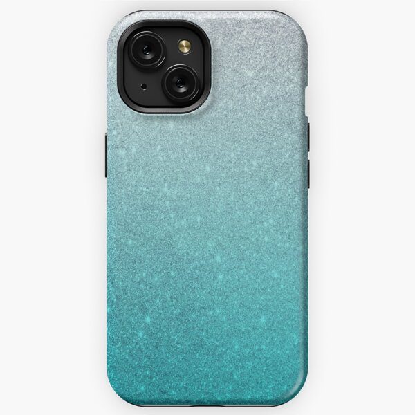 Light Blue Glitter Shiny Bright Sparkly Sky Blue | iPhone Case