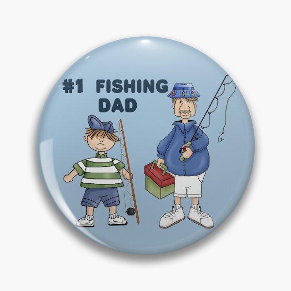 Item preview, Number #1 Fishing Dad designed and sold by SpiceTree.