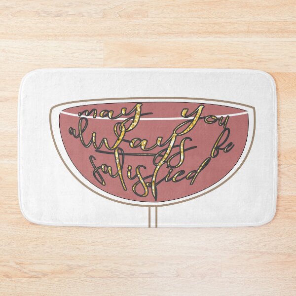Item preview, May You Always Be Satisfied Pink designed and sold by violetcho.
