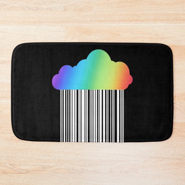 Item preview, Rainbow cloud and white rain designed and sold by Nishad4.