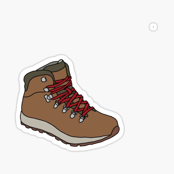 Wanderstiefel Sticker