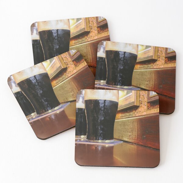 Item preview, Irish stout beer on a bar in Dublin designed and sold by Photopat.