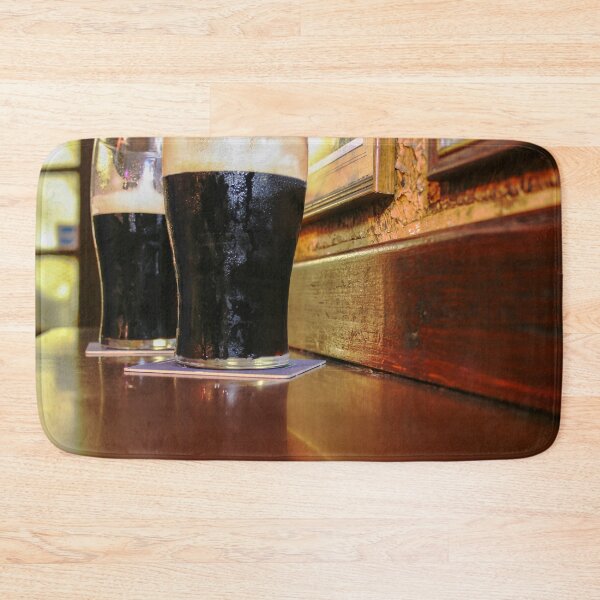 Item preview, Irish stout beer on a bar in Dublin designed and sold by Photopat.