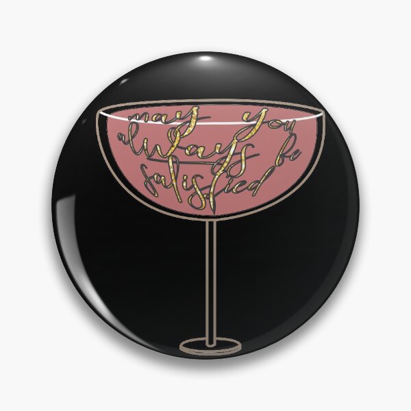 Item preview, May You Always Be Satisfied Pink Black designed and sold by violetcho.