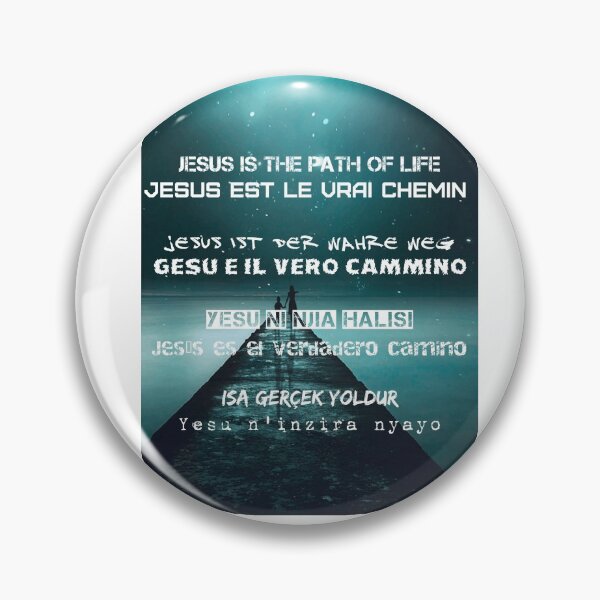 Item preview, T-SHIRT- JESUS IS THE TRUE WAY designed and sold by TRESOR1089.