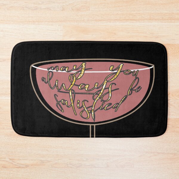 Item preview, May You Always Be Satisfied Pink Black designed and sold by violetcho.