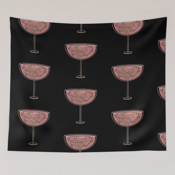 Item preview, May You Always Be Satisfied Pink Black designed and sold by violetcho.