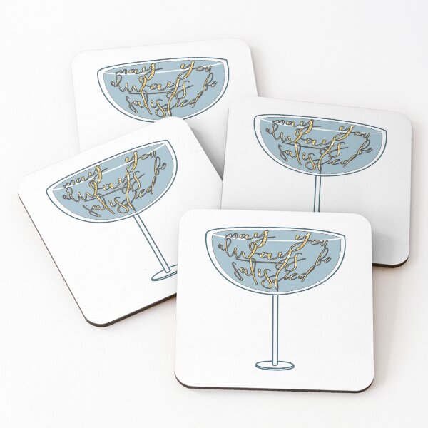 Item preview, May You Always Be Satisfied Blue designed and sold by violetcho.