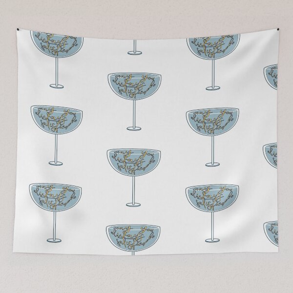 Item preview, May You Always Be Satisfied Blue designed and sold by violetcho.
