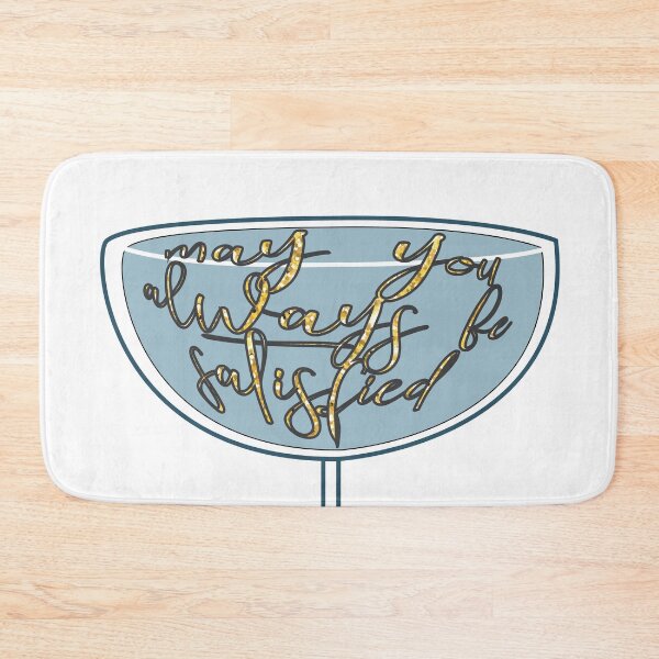 Item preview, May You Always Be Satisfied Blue designed and sold by violetcho.