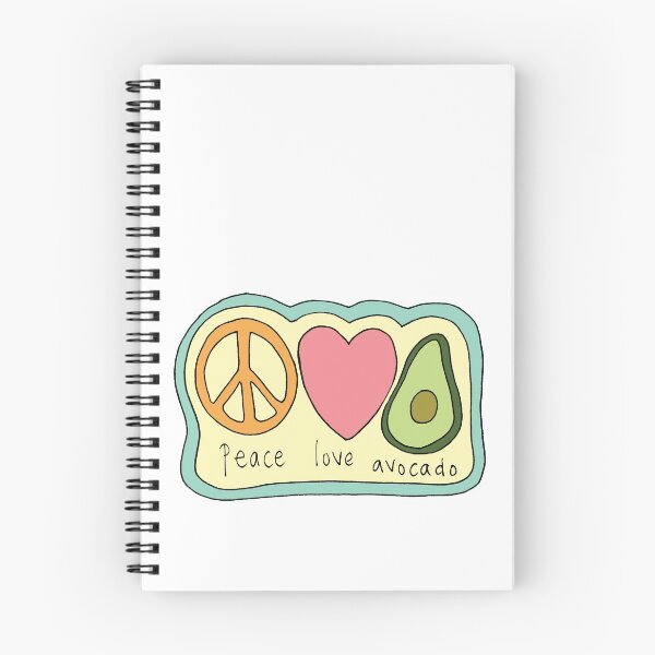 Item preview, Peace, Love and Avocado designed and sold by Finecitydesigns.
