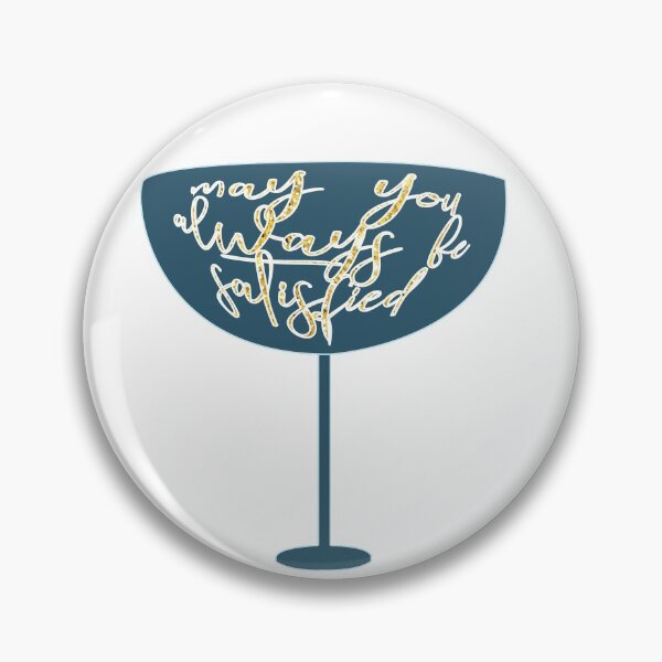Item preview, May You Always Be Satisfied Blue designed and sold by violetcho.