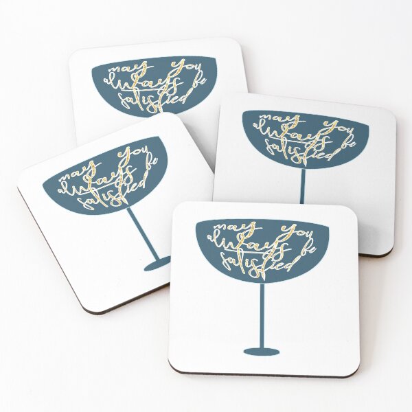 Item preview, May You Always Be Satisfied Blue designed and sold by violetcho.