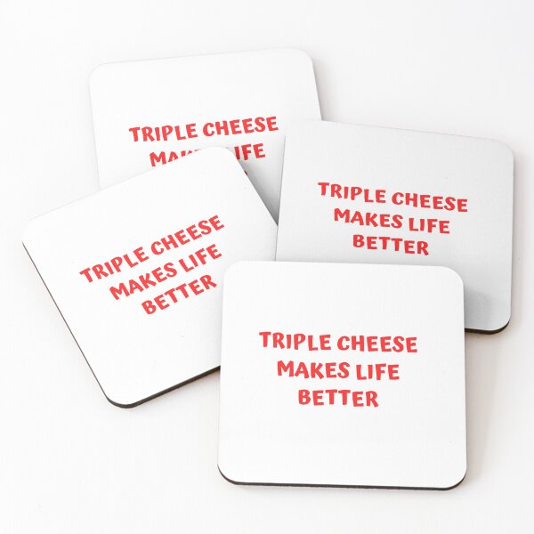 Item preview, Triple cheese makes life better designed and sold by Giulianah.