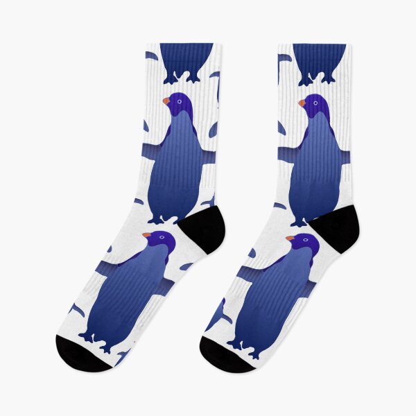 Item preview, Blue Penguin Pattern (on white) designed and sold by Davey's Designs.