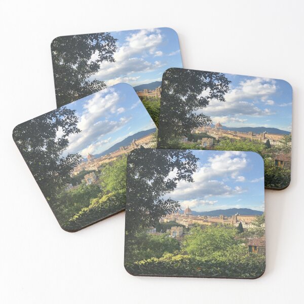 Item preview, Cathedral of Santa Maria del Fiore Behind The Trees - Florence, Italy designed and sold by EatsSleepsViews.