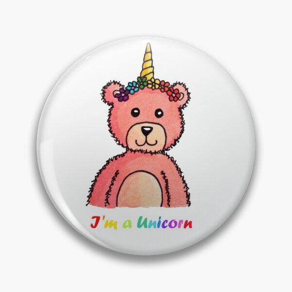 Item preview, Pink Unicorn Bear designed and sold by IsyPuttrus.