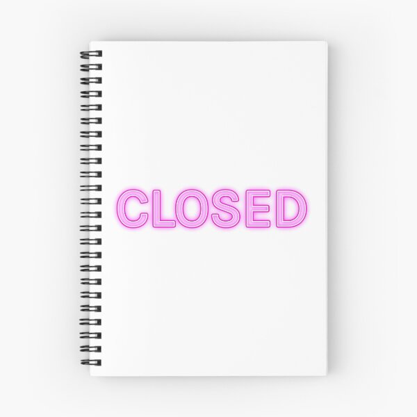 Item preview, CLOSED sign designed and sold by Rocky Designs.