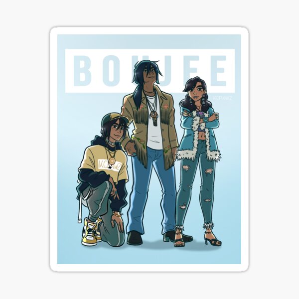 Boujee N8Vs Sticker