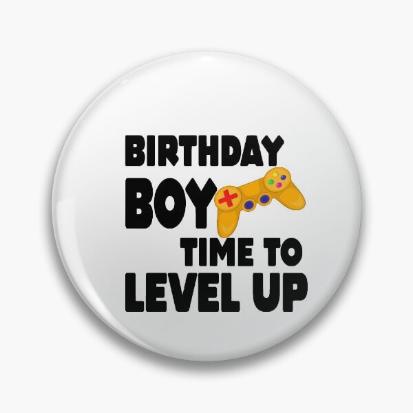 Item preview, Birthday Boy Time to Level Up Video Game Birthday Gift Boys designed and sold by MillanMarketing.