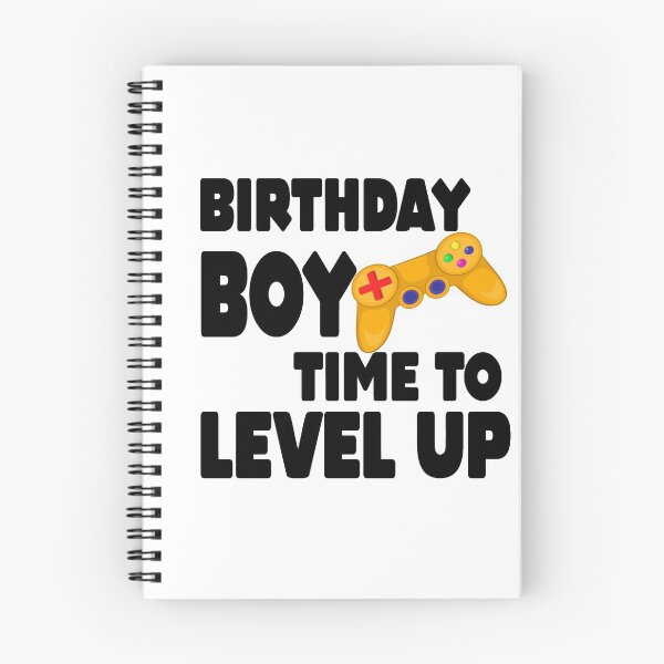 Item preview, Birthday Boy Time to Level Up Video Game Birthday Gift Boys designed and sold by MillanMarketing.