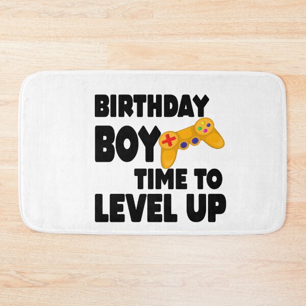 Item preview, Birthday Boy Time to Level Up Video Game Birthday Gift Boys designed and sold by MillanMarketing.