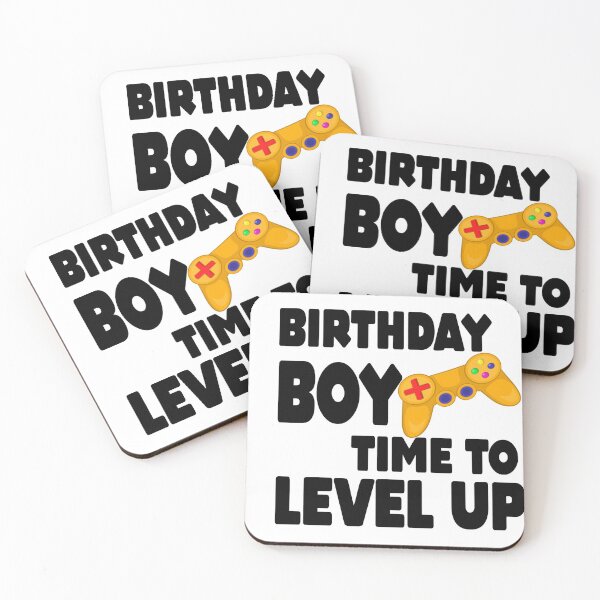 Item preview, Birthday Boy Time to Level Up Video Game Birthday Gift Boys designed and sold by MillanMarketing.