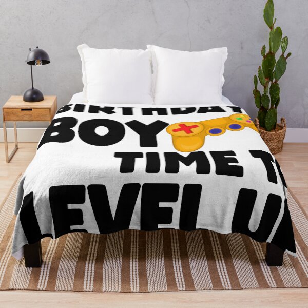 Item preview, Birthday Boy Time to Level Up Video Game Birthday Gift Boys designed and sold by MillanMarketing.