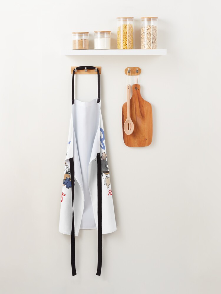 Alternate view of Paradise is a House full of Dogs Apron