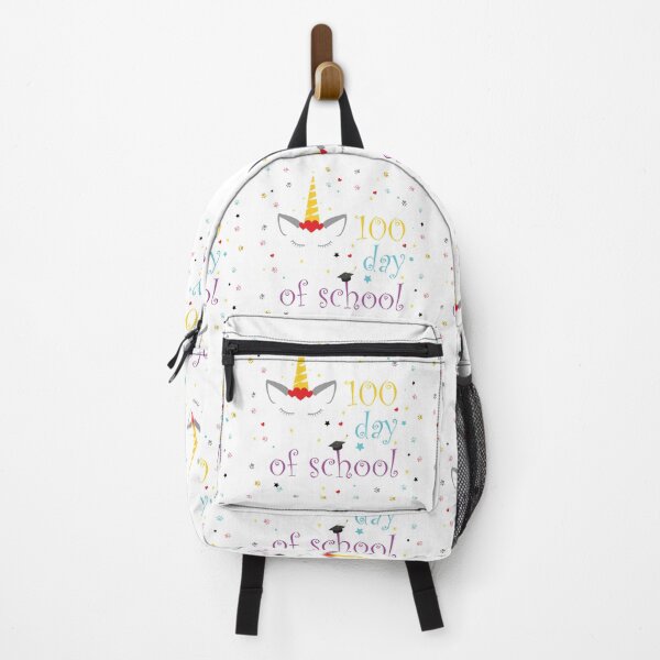 Item preview, unicorn backpack,100 day of school backpack,school,backpack,backpack for men,backpack for women,school backpack designed and sold by derradji.