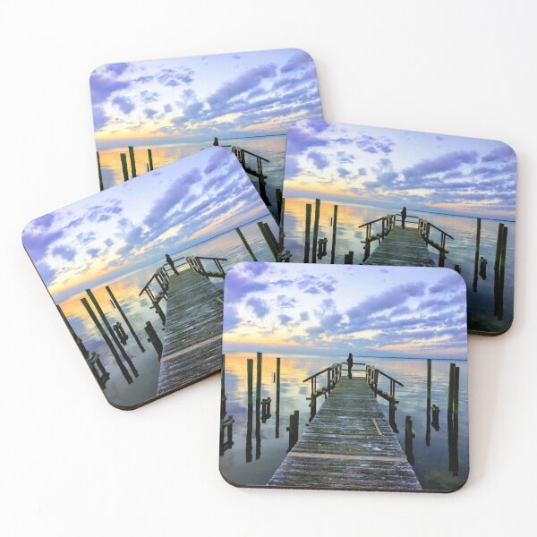 Item preview, Sunset on the Dock designed and sold by Sunflower-Farms.