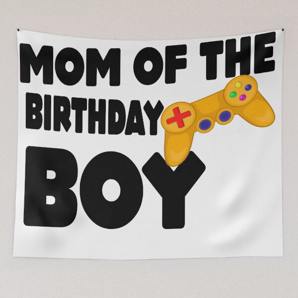 Item preview, Mom of the Birthday Boy Matching Video Gamer Birthday Party designed and sold by MillanMarketing.