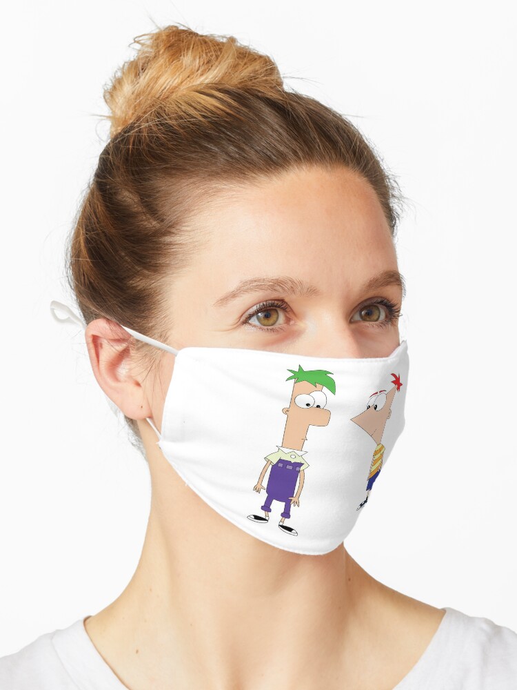Phineas and Ferb" Mask for Sale M3g3n | Redbubble