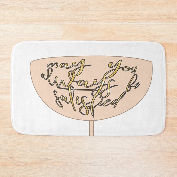 Item preview, May You Always Be Satisfied Wine Pink designed and sold by violetcho.