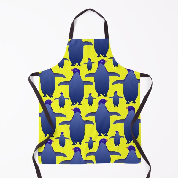 Item preview, Blue Penguin Pattern (on yellow) designed and sold by Davey's Designs.