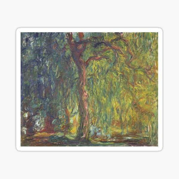 Item preview, Weeping Willow by Claud Monet  designed and sold by Amanda1775.