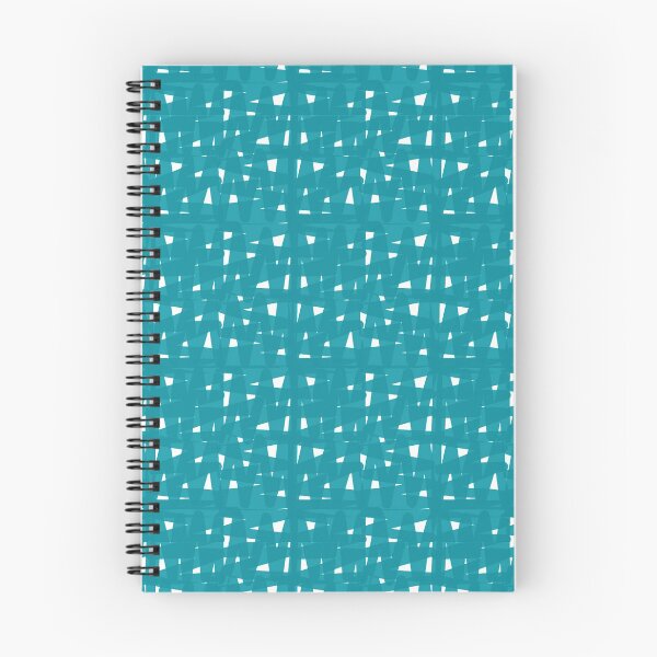 Item preview, Blue Turquoise Abstract Net Pattern Print designed and sold by MCMXCV-PROJECT.