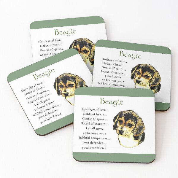 Item preview, Beagle Puppy Love Art Gifts designed and sold by springdaleshops.