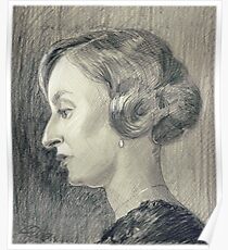 Lady Edith Crawley of Downton Abbey Poster