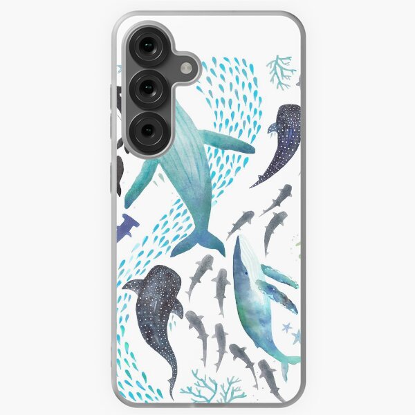 Artikel-Vorschau von Haie, Buckelwale, Orcas und Schildkröten Ocean Play Print, designt und verkauft von jesschampagne.