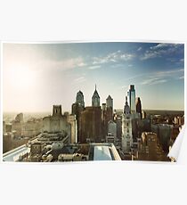 Póster Philadelphia Skyline, octubre de 2013