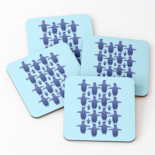 Item preview, Blue Penguin Pattern (on baby blue) designed and sold by Davey's Designs.