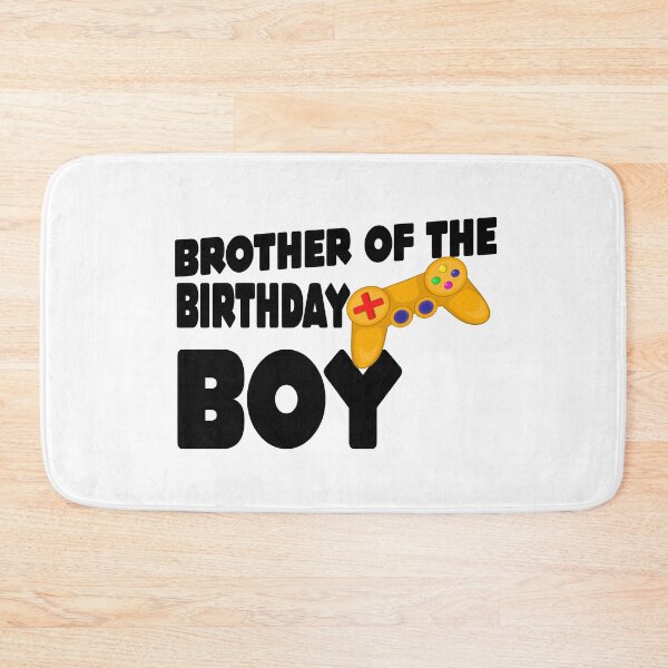 Item preview, Brother of the Birthday Boy Matching Video Game Birthday  designed and sold by MillanMarketing.